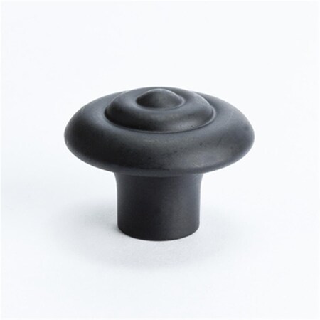 Hd Berenson 1.25 in. Knob Rhapsody- Satin Black BE3055 155